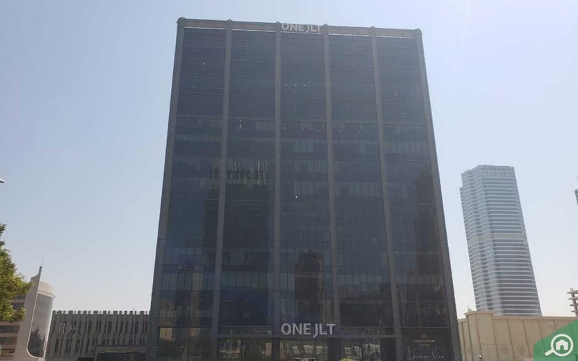 Serviced offices at One JLT Tower, Dubai: luxury venue for corporate board meetings and events.