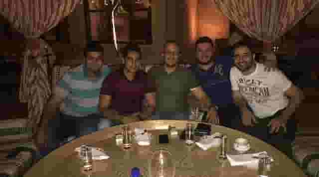 Shisha courtyard
