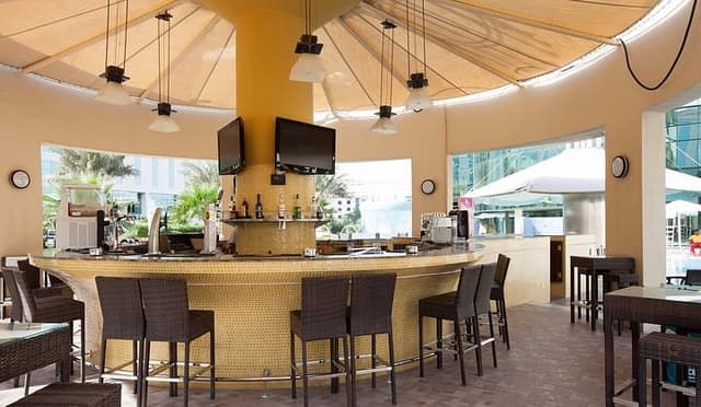 Bar area