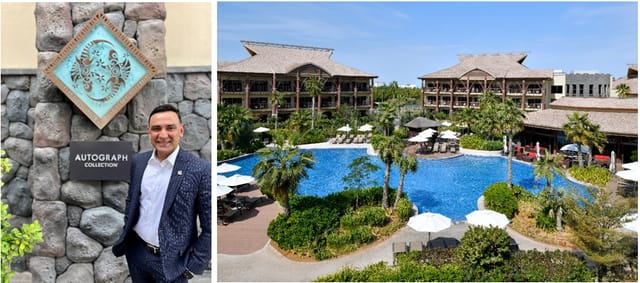 Meeting planning site inspection at Lapita, Dubai Parks and Resorts for incentive travel events.