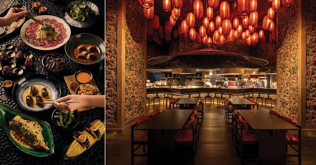 Exclusive VIP dining at Ronin restaurant featuring sophisticated, high-impact atmospheric design.