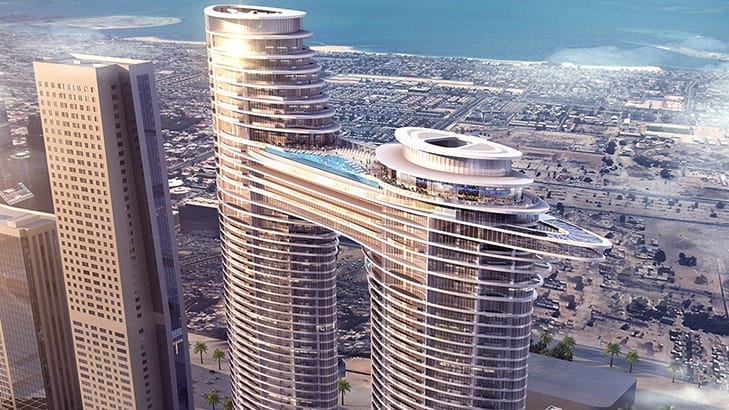 Skyview 4 skyscraper with panoramic views, ideal for corporate events and luxury conferences.