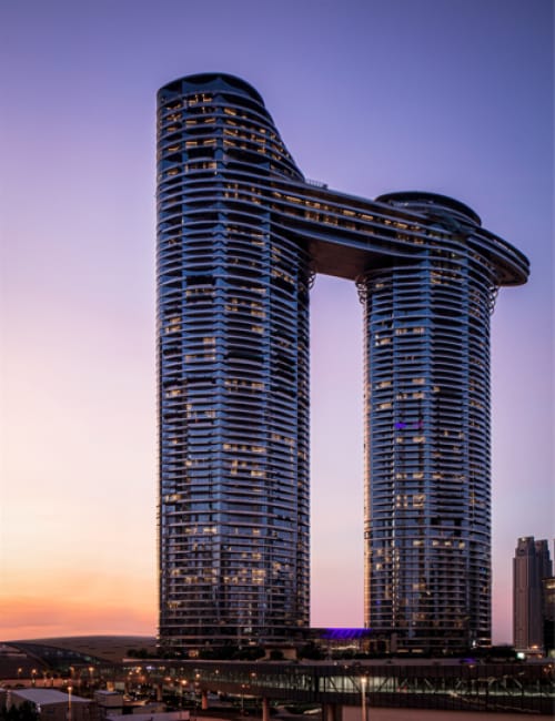 Majlis at Address Sky View: modern venue for high-profile events and meetings.