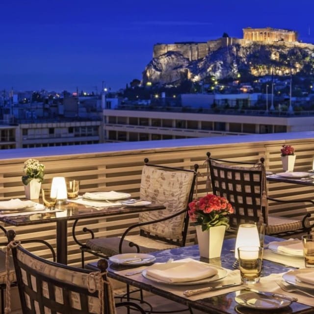 Rooftop patio at Tudor Hall Restaurant for corporate receptions and VIP dinners.