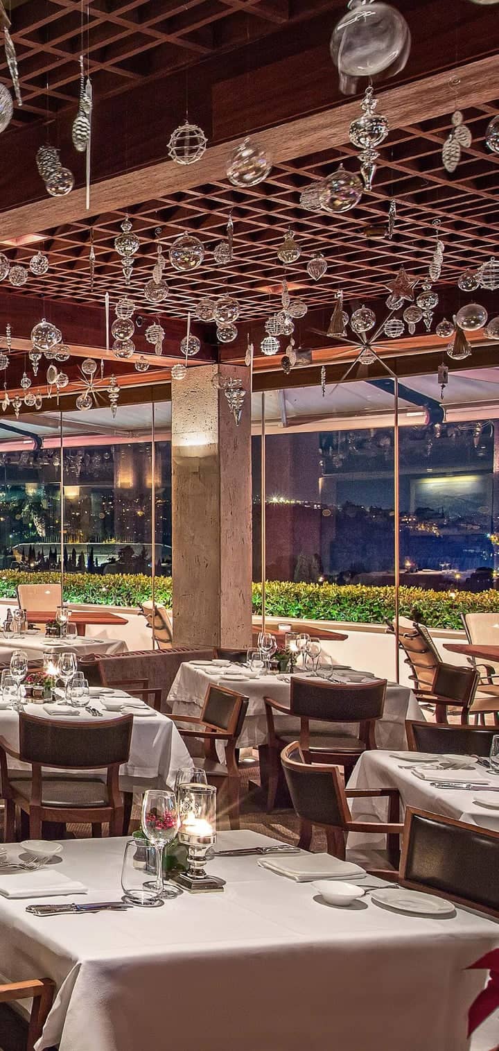 Luxury rooftop event venue with panoramic city views for upscale corporate receptions.
