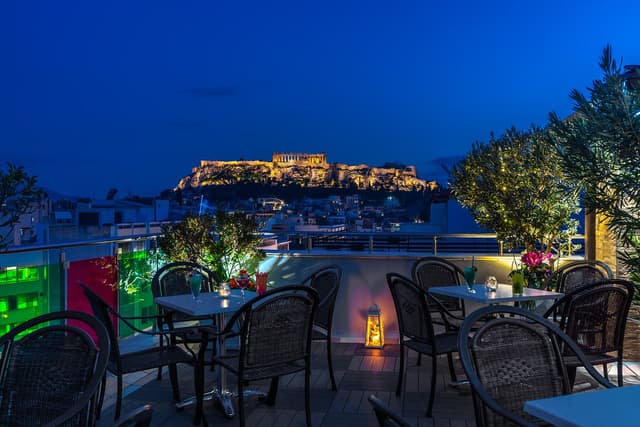 Rooftop bar