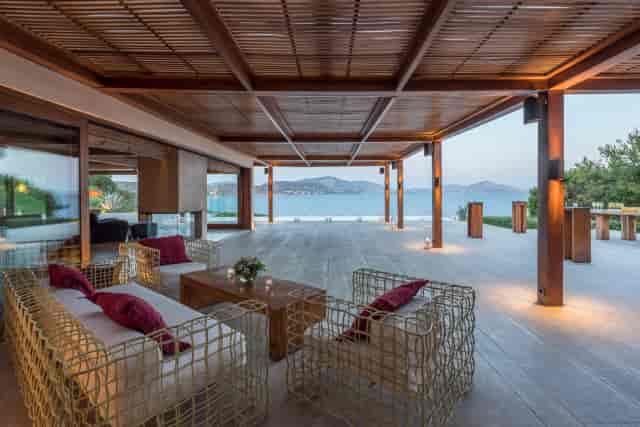 Luxury open-air venue at PRIVE, Island Art & Taste, perfect for corporate retreats and gala events.