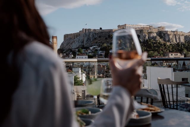 Pasithea Rooftop Bar: Scenic networking venue for corporate incentive events and gala dinners.