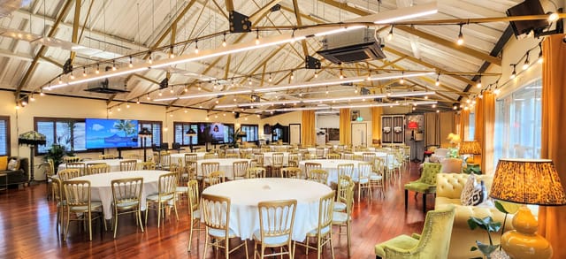 New Victorian Loft Chalet event space banquet conference