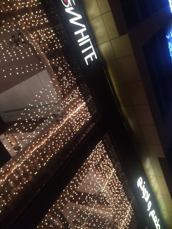OffWhite restaurant featuring atmospheric lighting for corporate events and gala venue hire.