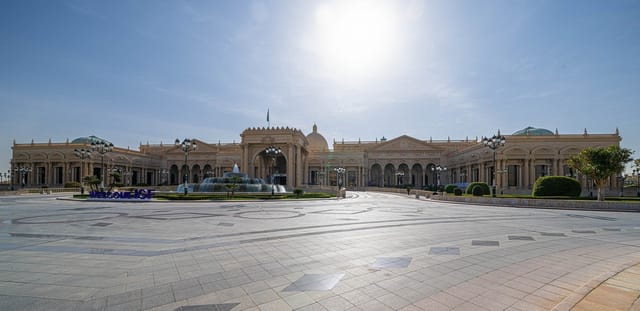 King Abdulaziz Conference Hall expansive plaza for luxury events and outdoor corporate activations.