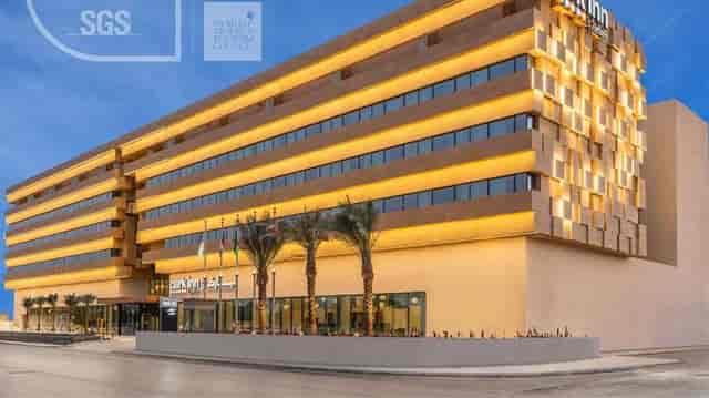 Modern hotel meeting room at Park Inn by Radisson Riyadh for corporate events and conferences.
