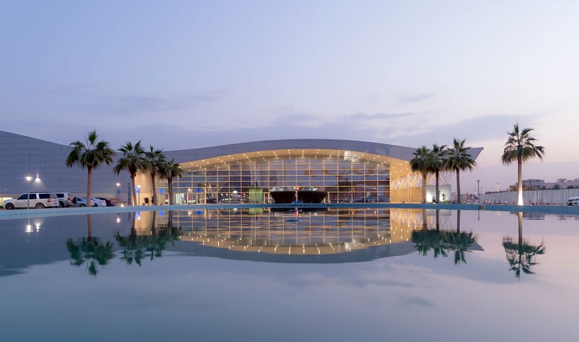 Riyadh Front conference hall exterior for international congress and corporate event venue.