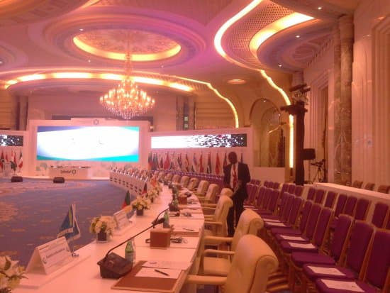 Conference halls