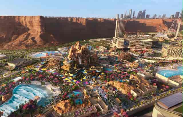 AquaRabia Qiddiya City resort, iconic architecture, ideal for corporate events and incentive travel.