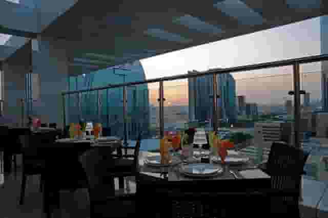 Rooftop restaurant