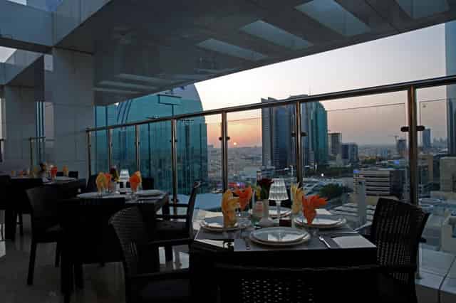 Rooftop restaurant