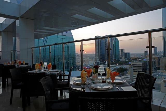 Rooftop restaurant