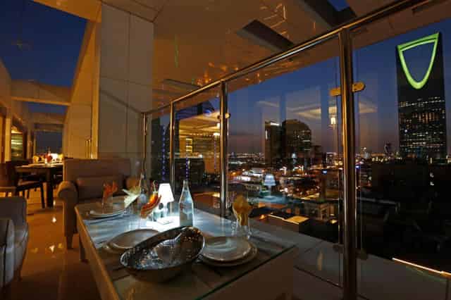 Rooftop restaurant