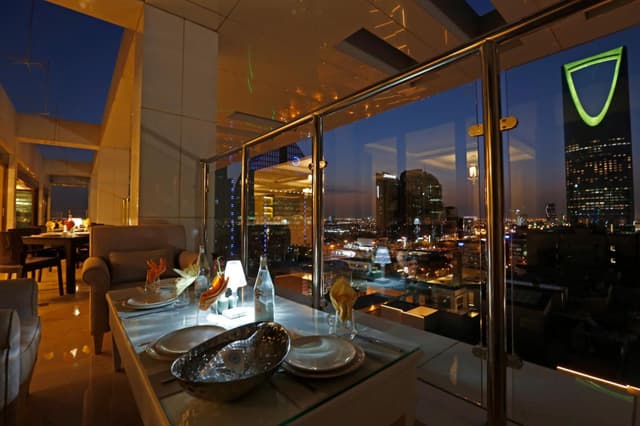 Rooftop restaurant