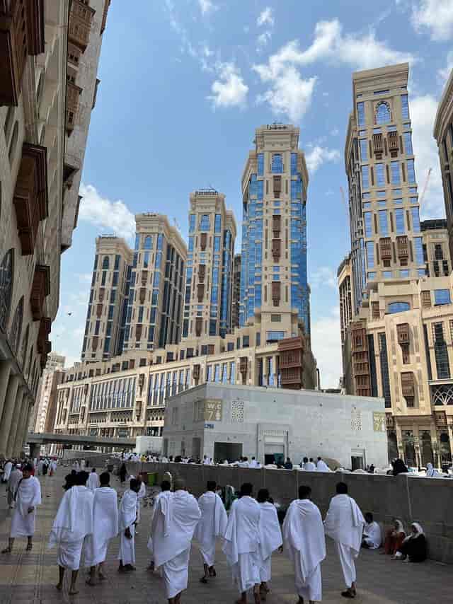 Patras hotel in Jumeirah Jabal Omar, Mecca: luxury religious tourism and conference venue.
