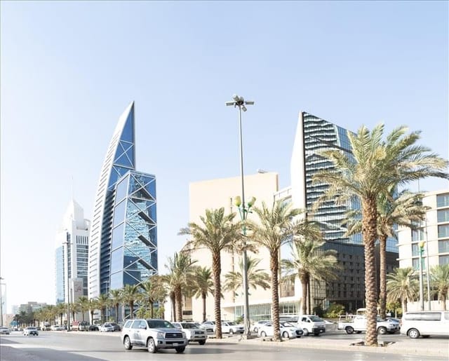 Modern Olaya Towers serviced offices for premium corporate business conferences.