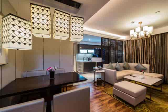 VIP hospitality suite at Braira Qurtubah Hotel for executive meetings and corporate events.