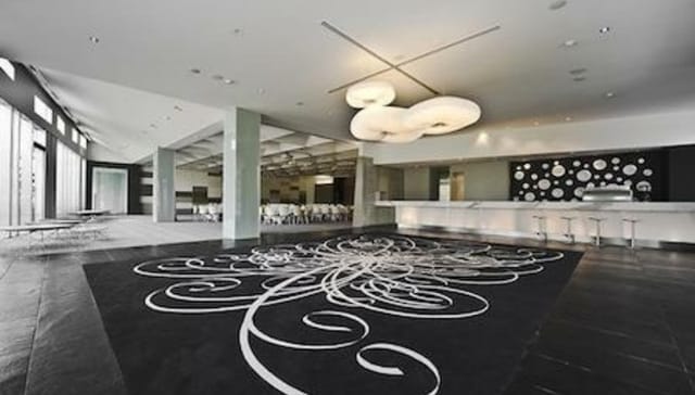 ZINC Fed Sq foyer with built-in bar, ideal for corporate events and stylish wedding receptions.