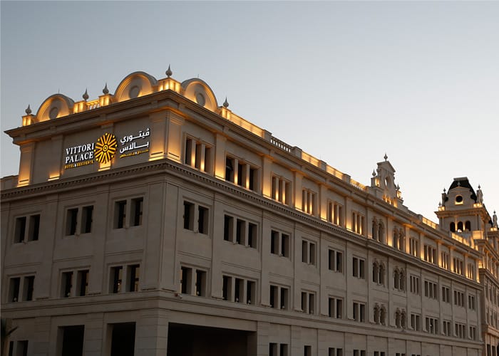 Luxury Giardino venue at Vittori Palace Hotel Riyadh for corporate galas and incentive travel.