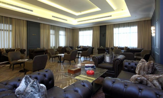 Vittori Palace Hotel Riyadh lounge meeting room for executive networking and corporate events.