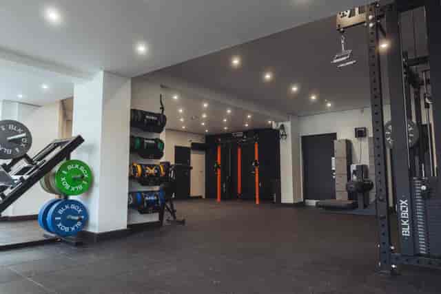 Private personal training studio for wellness corporate retreats and small-group team building.