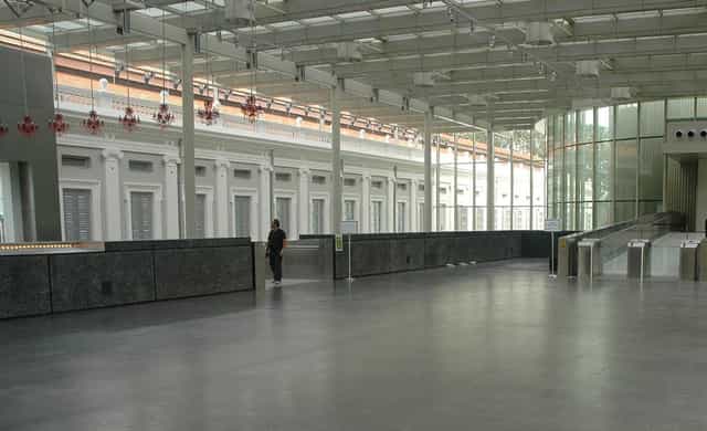 Glass Atrium, National Museum of Singapore: light-filled space for corporate events and receptions.
