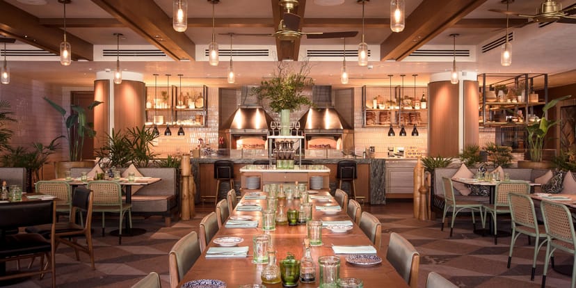 Chef-driven restaurant at InterContinental Singapore for private dining and corporate events.