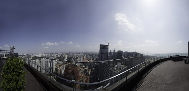 20 Anson rooftop terrace with panoramic skyline views for VIP networking and corporate events.