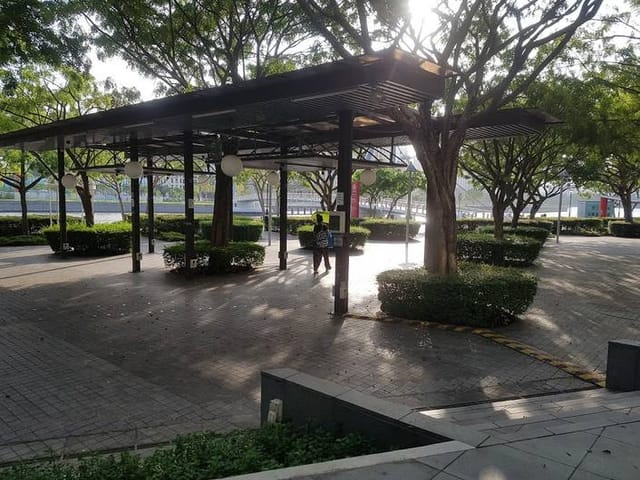 Tiara Waterfront outdoor covered venue for networking events and corporate activations.