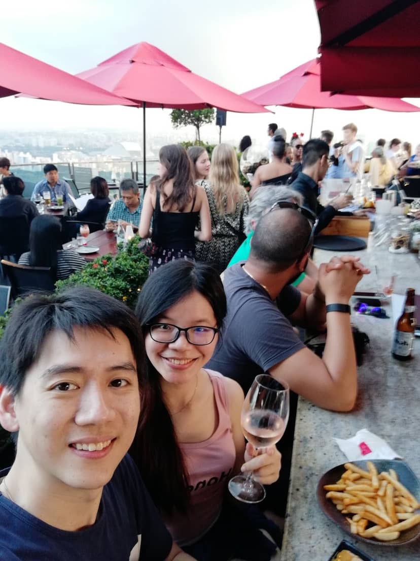Rooftop bar at Skybar: high-energy networking venue for post-conference mixers and VIP receptions.