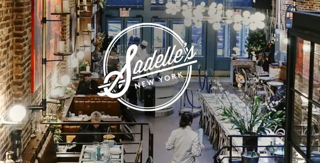 Sadelle's New York venue featuring flexible seating, ideal for corporate breakfasts and events.