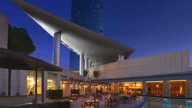 Four Seasons Riyadh resort hotel terrace, ideal for upscale events and receptions.