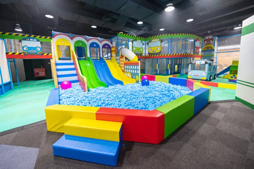 Downtown East indoor play space for corporate family events and team-building retreats.