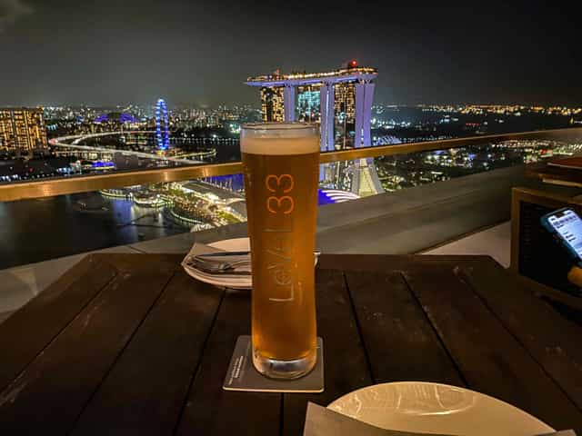 LeVeL33 rooftop terrace with skyline views for VIP corporate event and reception.