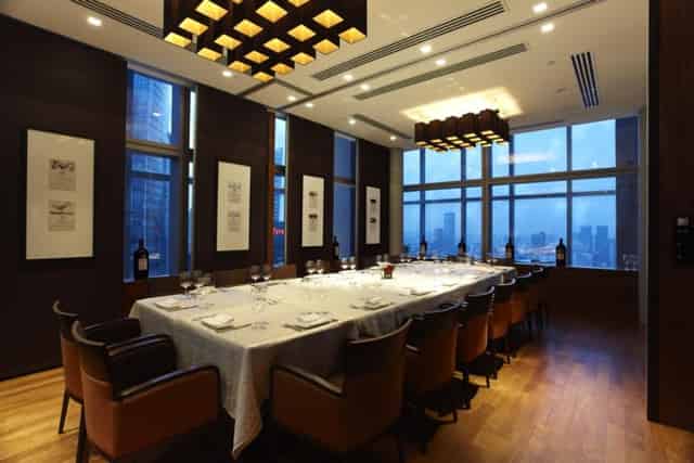 Baron de Rothschild private dining room