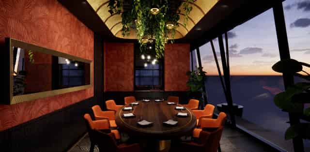 Private dining room