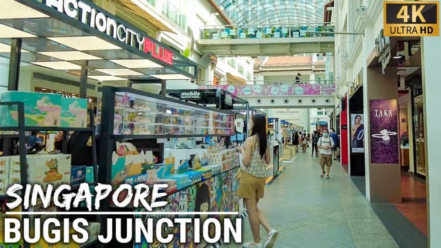 Bugis Junction shopping mall interior: ideal high-traffic venue for pop-up retail event space.
