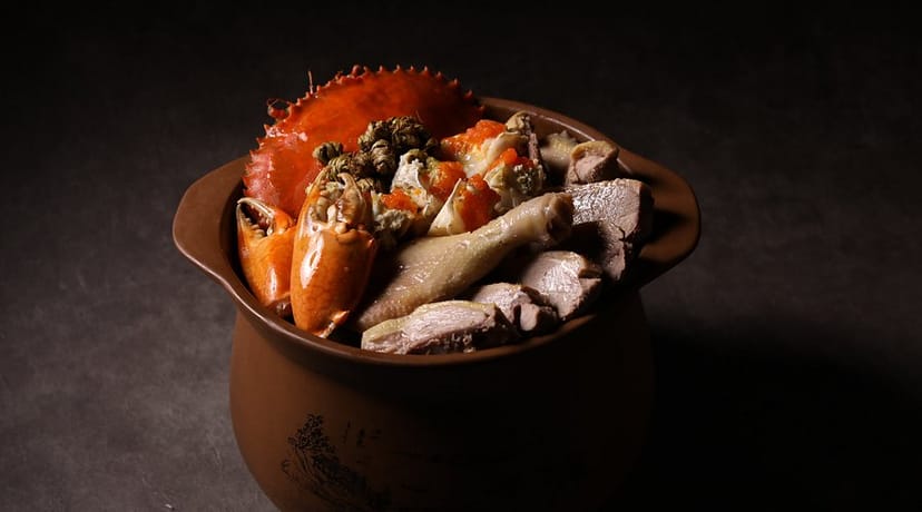 Min Jia Chinese Cuisine premium banquet dish for executive dining event.