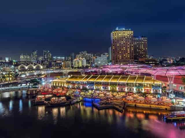Clarke Quay waterfront venue for high-impact gala dinners and corporate dine-arounds.