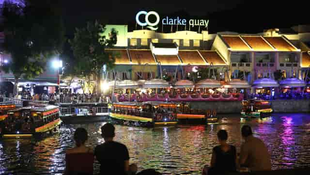 Clarke Quay waterfront venue for corporate networking and incentive travel events.