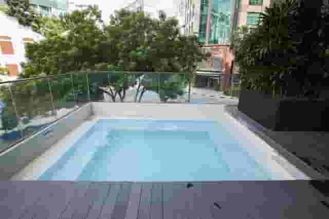 Rooftop pool