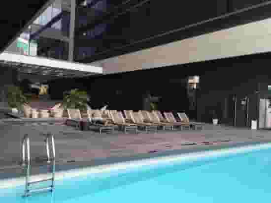 Rooftop pool