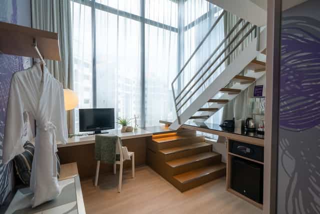 Studio M Hotel VIP loft cabana for executive meetings and corporate events.