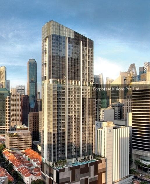 Clift Singapore event space for corporate conferences and high-end incentive programs.